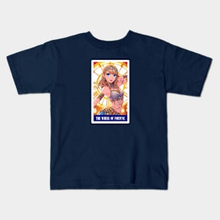 the wheel of fortune - swiftie tarot card Kids T-Shirt